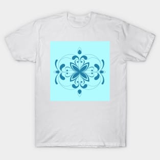 blue mandala T-Shirt